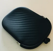 Silicone Wallet Coin-Purse Headphones Jelly Cosmetic Portable Women Cute Storage-Bag