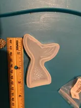 Moldes de resina epoxi de silicona con cola de sirena, resina uv, molde de jabón hecho a mano, resina epoxi para fabricación de joyas