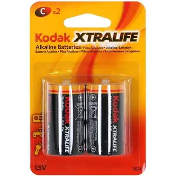 

Kodak alkaline battery Xtralife C Lr14 Blister * 2 electronic batteries
