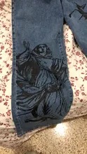 SHENGPALAE-pantalones vaqueros de pierna ancha para mujer, Jeans holgados informales con estampado de Hip-hop para verano, 2021