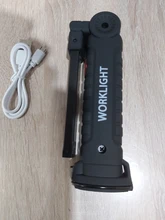LED Flashlight Woring-Light Camping-Lamp Inspection-Repairing Zk20 Magnetic Usb Rechargeable