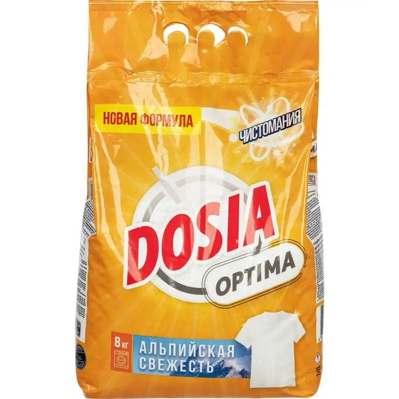 Powder detergent dosia Optima automatic color альпий fresh 8 kg 1144972 | Дом и сад