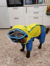 Jumpsuit Raincoat Pet-Cloak Teddy Waterproof-Jacket HOOPET Dogs Chihuahua for Small Cat