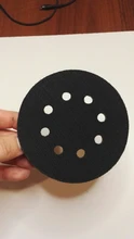 Almohadilla de interfaz de protección de superficie ultrafina, 5 pulgadas (125mm), 8 agujeros, almohadillas de lijado y discos de lijado de gancho y bucle, G8TB
