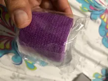 Cinta de gasa para tratamiento médico de emergencia, vendaje elástico autoadhesivo para Fitness, tatuaje, elástico, resistente al agua, 5cm x 4,5 m, 1 unidad