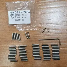 Grub Screw Socket-Set Allen-Head Headless-Set Screw-Flat-Point M8 Hexagon M2.5 M3 M4