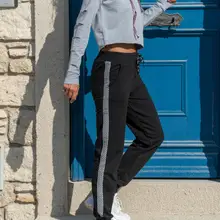 Женские спортивные штаны в полоску GK-YS106