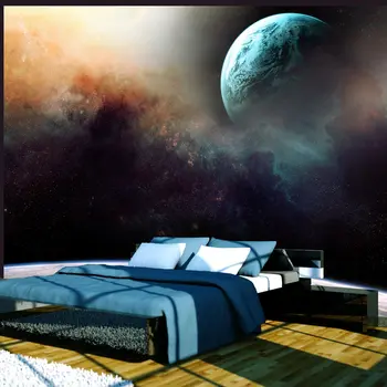 

Wall mural-Like being on another planet