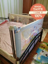 Barrier Fence Rails Playpen Crib Safety Gate Baby Bed for Beds
