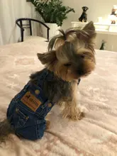 Jeans Clothing Jacket Coat Dog-Costume Puppy Dogs Small Denim Pet Medium for Chihuahua