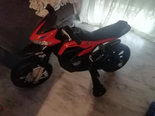 HOMCOM Moto Eléctrica Infantil Moto Juguete de Paseo para Niños 3-8 años Batería 6V con Luces y Música 105x52.3x62.3cm