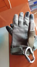 Guantes tácticos con pantalla táctil para hombre, de combate militar, Airsoft, al aire libre, escalada, tiro, Paintball, protección dura, dedo completo