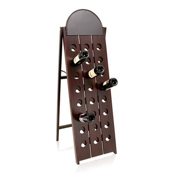 

Bottle Rack with Removable Slate Board (24 botellas) 143059