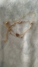 Vankim-tobilleras para mujeres, joyería de pies para sandalias de ganchillo, corazón Simple, Pies Descalzos, pulsera para tobillo de dos capas, 2019