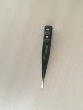 Medidor de voltaje con indicador eléctrico, voltímetro Digital con bolígrafo, enchufe de pared de 12V-250V, CA/salida de corriente CC, Detector de Sensor, pluma probadora