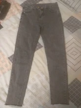 Pantalones vaqueros de talla grande para mujer, vaqueros negros, pantalones elásticos femeninos, ajustados