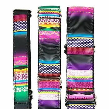 

Nylon "mosaic" necklace for greyhounds