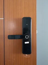Cerradura intelige X5 impermeable Tuya biométrico de huellas dactilares de seguridad inteligente WiFi inteligente APP contraseña cerradura electrónica