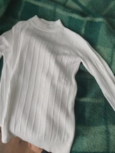 Jersey informal a rayas de color sólido para hombre, suéter elástico de Cuello medio alto, top de punto ajustado, 2021