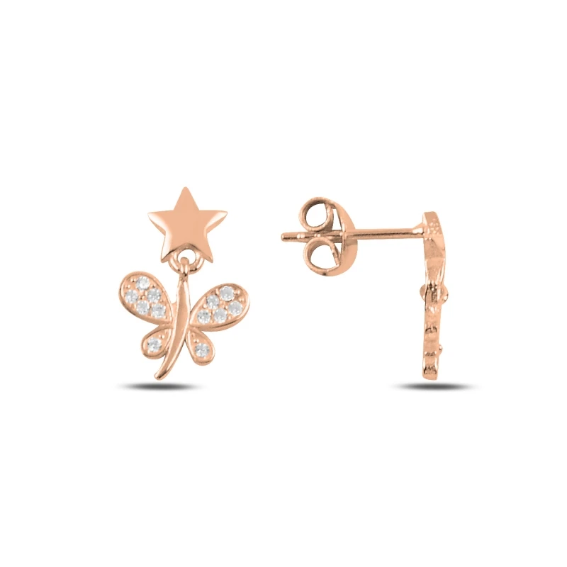 

Armagano Zircon Cubic Zirconia Dangle Dragonfly Earrings