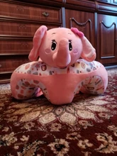 Funda de asiento de apoyo para sofá de bebé, silla de felpa para aprender a sentarse, cuna de nido cómoda, lavable, sin relleno