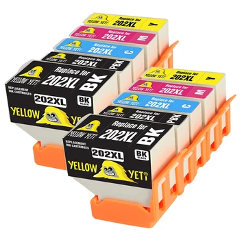 

10pcs 202XL Compatible Ink Cartridge For Epson 202 XL Expression premium XP 6000 XP 6005 XP6000 XP6005 XP6015 XP6015 Printer