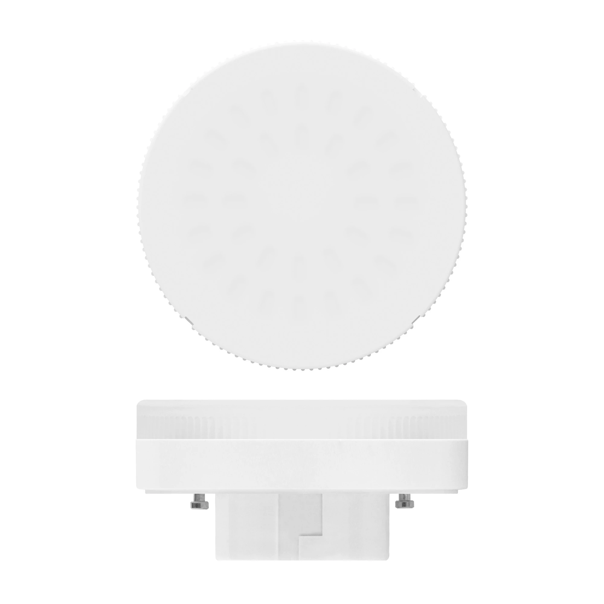 Лампочка светодиодная таблетка белая GX53 6W 4000K Uniel LED-GX53-6W/NW/GX53/FR PLZ01WH |