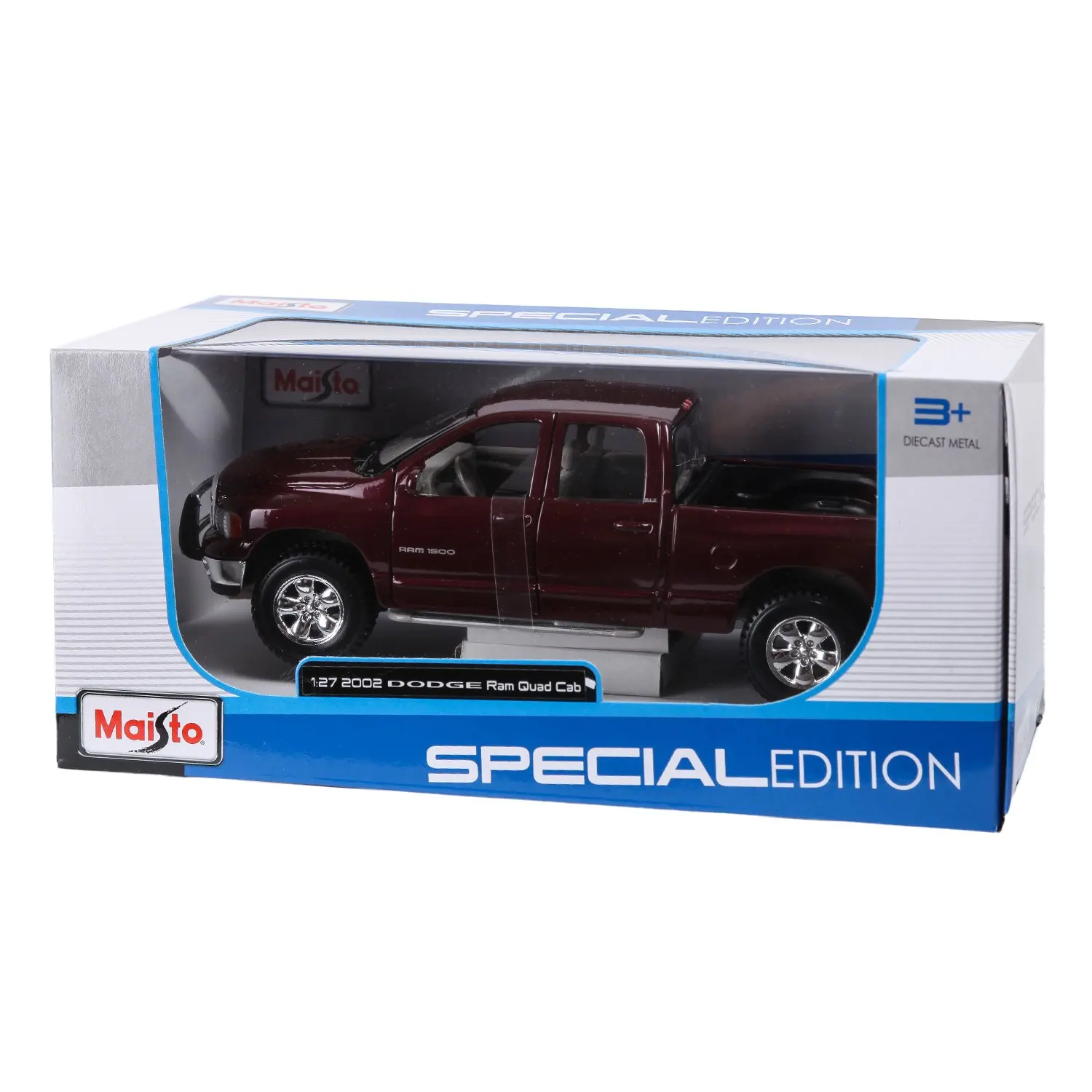 Машина MAISTO 1:24 Dodge Ram Quad Cab 2002 31963