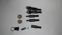 Female Jack Connector Plugs Screw-Nut Panel-Mount Power-Socket Plastic DC022 10PCS 5pairs