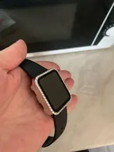 Protector de pantalla de cristal + cubierta para Apple Watch, 44mm, 40mm, iWatch, 42mm, 38mm, accesorios para Apple watch series 6 5 4 3 2