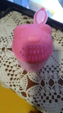 Baño del bebé cascada enjuagadora niños champú enjuague taza de ducha de baño de lavado de cabeza niños baño ducha de bebé cucharas niño lavado