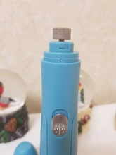 Pet-Nail-Grinder Scissors File Painless Rechargeable Grooming-Trimmer-Tools Electric