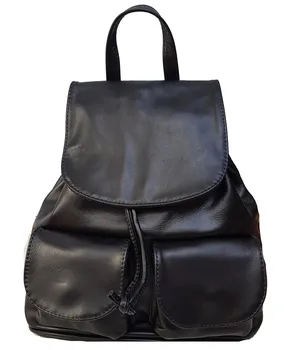 

Woman`s leather italian backpack Bottega Carele Bc707 mini