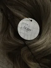 EASIHAIR-Peluca de cabello ombré ondulado para mujer afroamericana, cabellera artificial larga con flequillo, color gris, resistente al calor