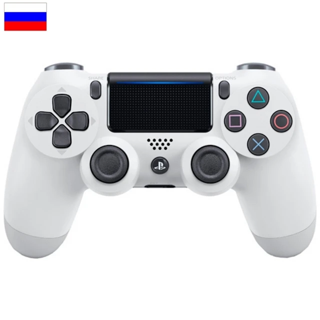 Game Pad (joystick) Wireless Bluetooth for PS4, controller suitable for iOS, Android, PS4, PC wireless Bluetooth game controller for PC mobile phone TV box computer joystick for tablet PC TV gamepad joypad controller White
