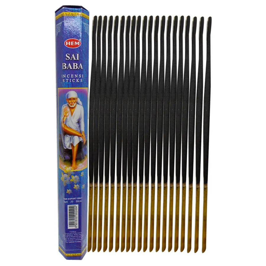 Sai Baba Mistico Profumato 20 Bastoncini Di Incenso-Sai Baba