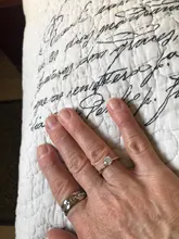 Anillo de circonia cúbica blanca para mujer, sortija, Zirconia, circonita, zirconita, circón, color blanco, estilo moderno, 2020