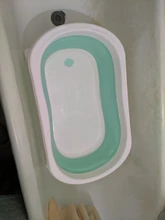 Bañera plegable grande para bebé, Cubo de baño portátil, base antideslizante, bañeras de baño portátiles para bebés recién nacidos, bañera antideslizante para niños