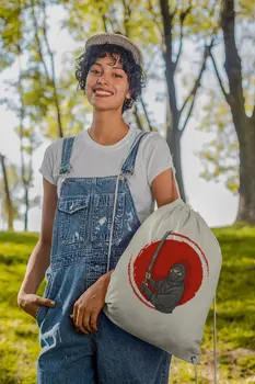

Angemiel Bag Red Arkaplanlı Ninja Cloth Backpack