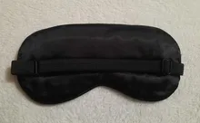 Cubierta de Ojos de imitación de seda para hombre y mujer, parche de sombra acolchado para dormir, antifaz para los ojos, antifaz para dormir, descanso de viaje, 1 Uds.