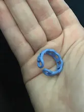 Anillos de cadena geométricos pintados a mano para mujer, joyería de anillos abiertos irregulares Multicolor, aceite de caramelo, nueva moda 2021