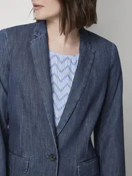 

Women's jacket Tom Tailor 668934 Fashion Autumn Women Plaid Blazers and Jackets Work Office Lady Suit Slim Double Breasted Business Female Blazer Coat Talever Office Ladies Notched Collar Plaid Autumn Jacket 2020