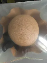 Sombrero de paja para niña y niño, gorra de paja ondulada decorada con cinta negra, Sombrero de Panamá, gorro de Sol para niño, sombreros de playa para bebé