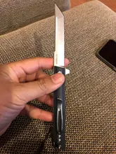 Folding Knife Ball-Bearings G-10-Handle Ceramics Non-Slip DC53 Steel Hunting FORESAIL