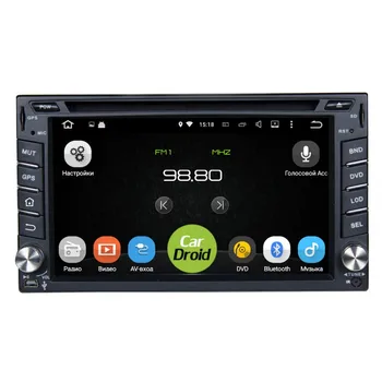 

Head unit roximo cardroid rd-1002d universal (Android 8.0) DSP (+ rear view camera as a gift!)