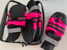 Shoes Pet-Boots Paw-Protector Husky Reflective Dogs Snow Waterproof Large Winter Anti-Slip