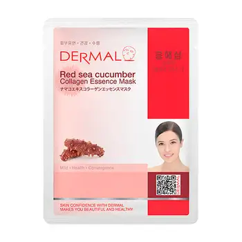 

Fabric mask dermal red sea cucumber collagen essence mask