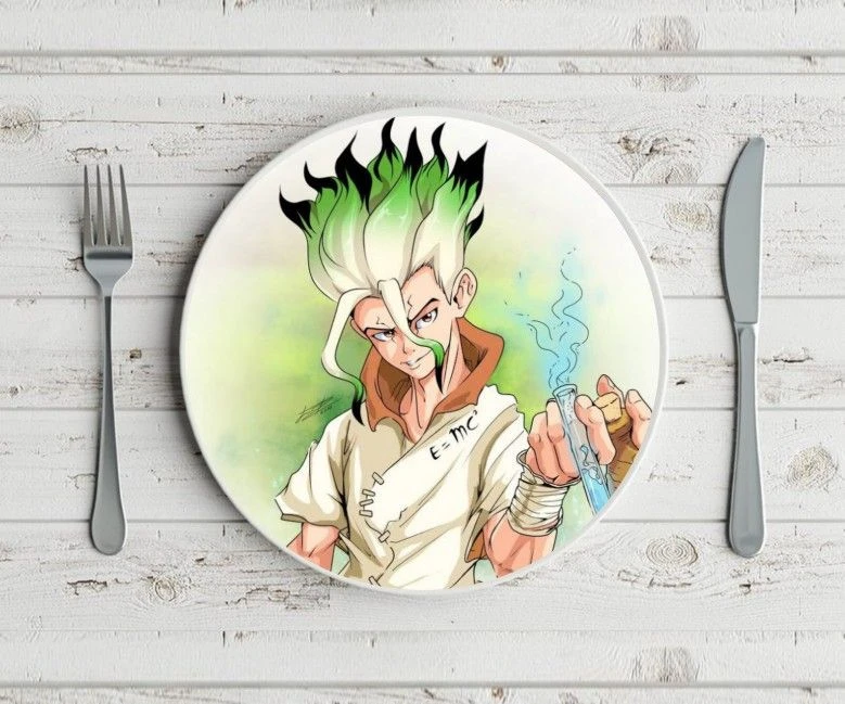 Plate Dr Stone Dr Stone 13 Dishes Plates Aliexpress