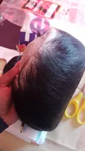 Wigirl-pelucas de cabello humano brasileño para mujeres negras, cabello con cierre de onda de encaje 150%, Bob, prearrancado con pelo de bebé, 13x4