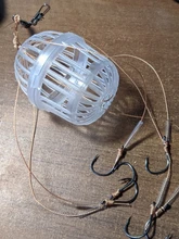 Hook Cage Baits Fishing-Hooks Spherical-Tackle-Tools Carbon-Steel Monsters Plastics-Carp